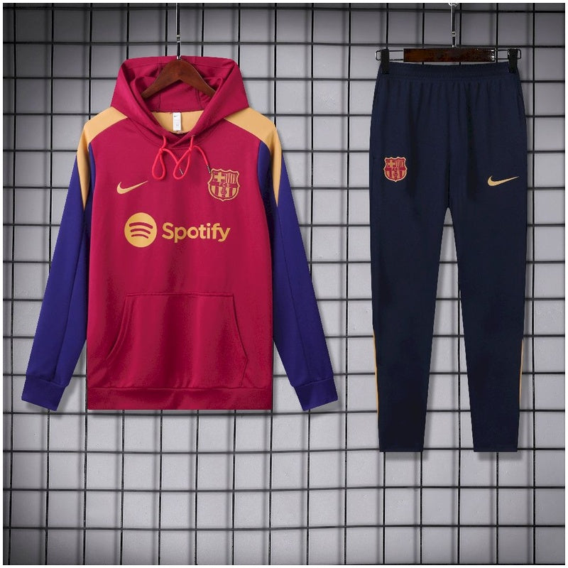 Barcelona 24/25 Hoodie training sweatshirt II
