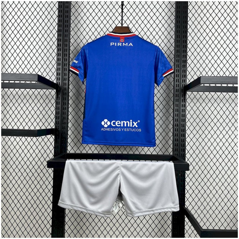 Kids Kit Cruz Azul 2025/26 Home