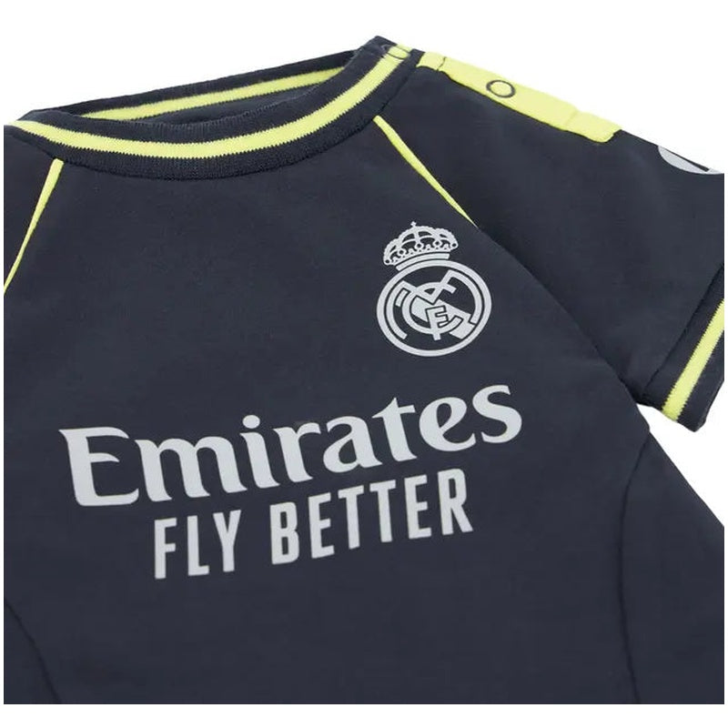 Real Madrid Baby Away Body Short Sleeve White 25/26