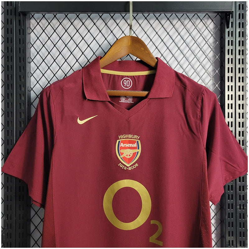 Arsenal Retro Jersey Home 2005/06