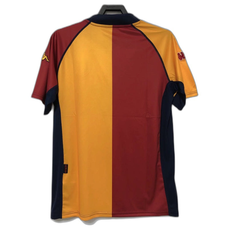 AS Roma 00/01 I Home Jersey - Retro Version