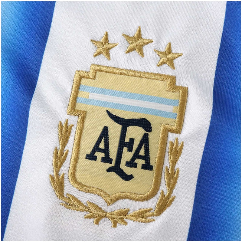 Kit Kids Argentina World Cup 2026 Home Jersey