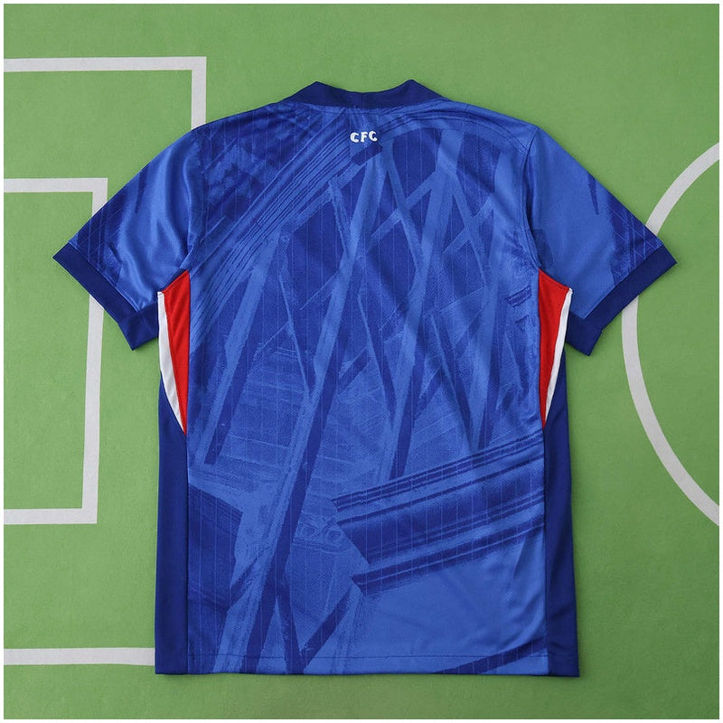 Chelsea Home Jersey 25/26 with World Champions - Patch