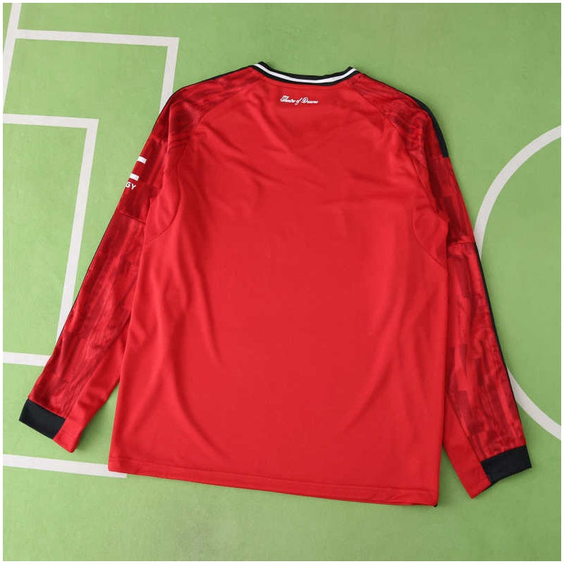 Manchester United Home Jersey 2025/26 - Long Sleeve