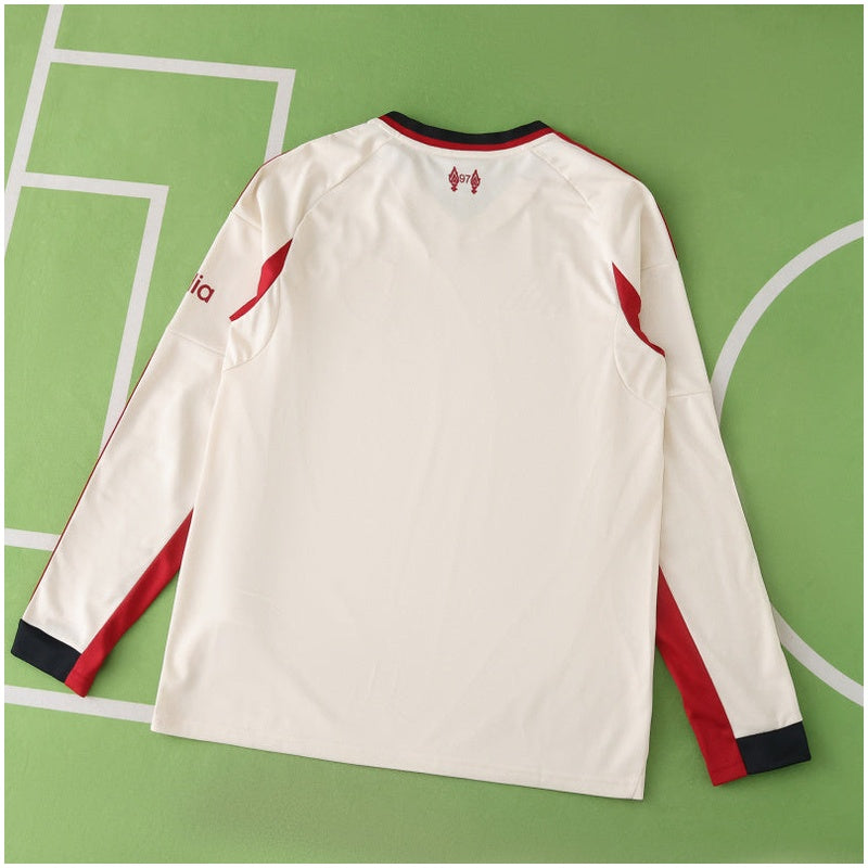 Liverpool Away Jersey 2025/26 - Long Sleeve