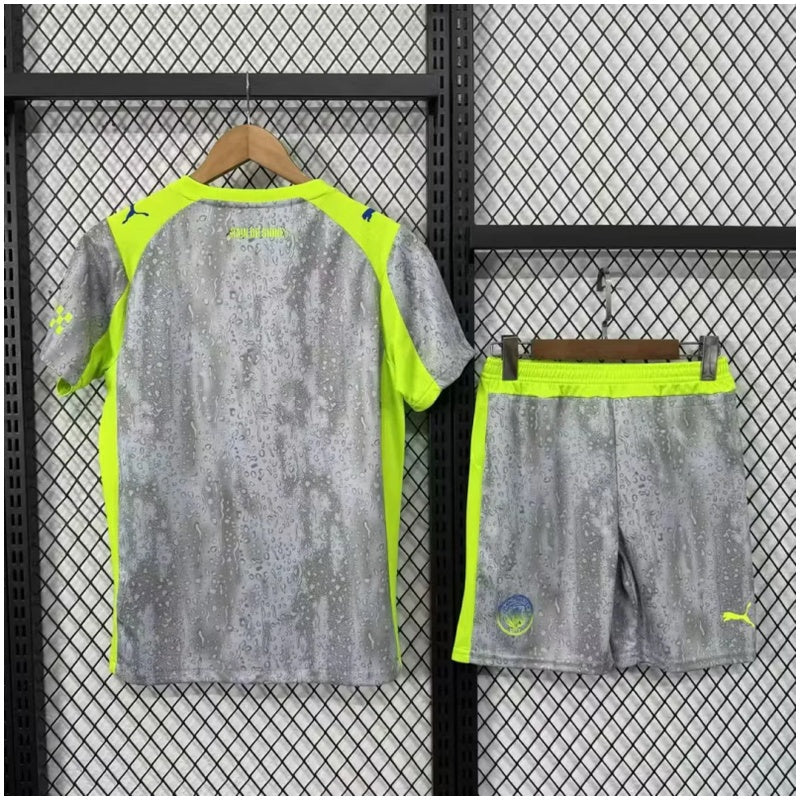 Kids Manchester City Third Kit 2025/26