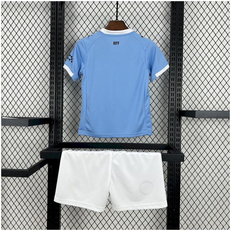 Kids Manchester City Home Kit 2025/26