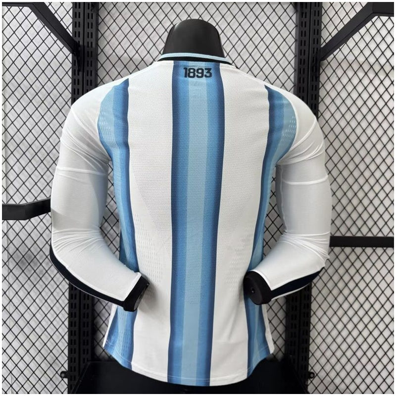 Argentina World Cup 2026 Home Jersey Player Version - Long Sleeve