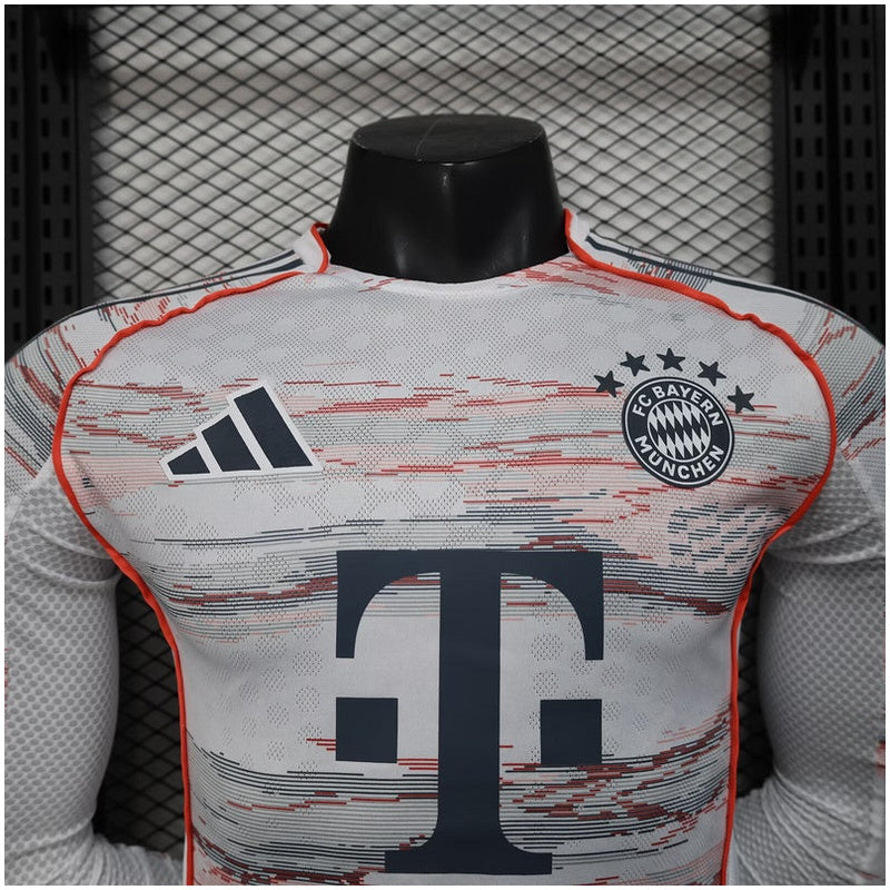 Bayern Munich Player Jersey Away 2025/26- Long Sleeve