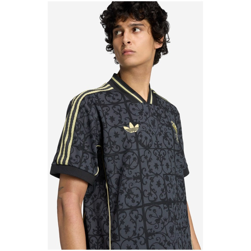 Liverpool adidas 25/26 LFSTLR Tee Black & Gold