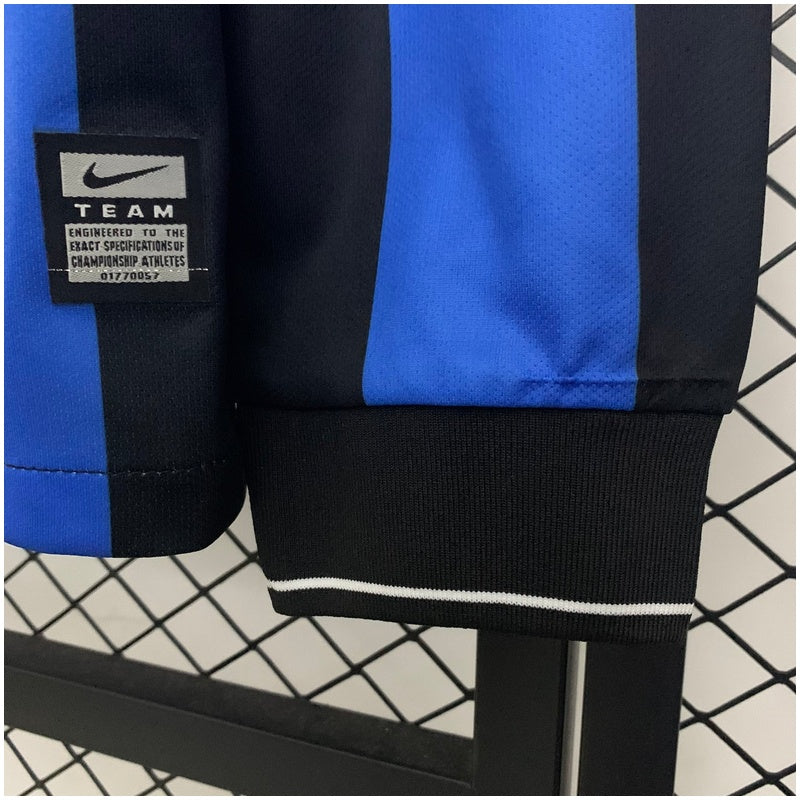 Inter Milan Retro 09/10 Home Jersey - Long Sleeve