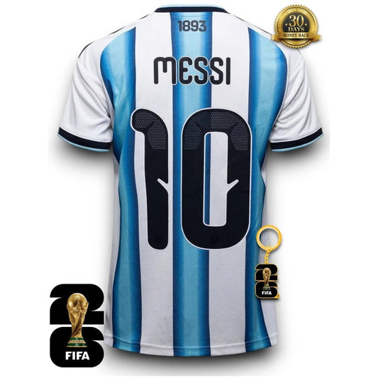 Argentina World Cup 2026 Home Jersey #10 MESSI