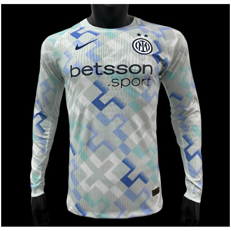 Inter Milan Away 2025/2026 Player Jersey - Long Sleeve