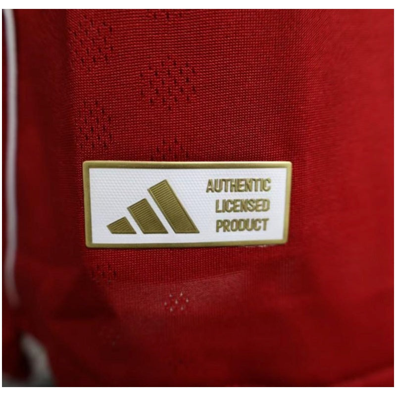 Liverpool Home Player Jersey 2025/26 - Long Sleeve