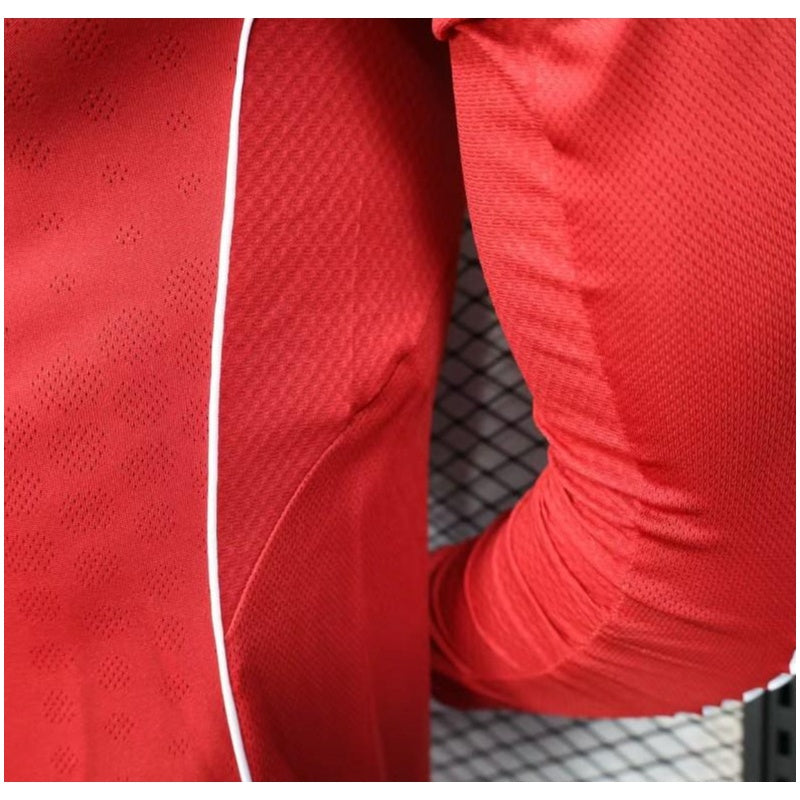 Liverpool Home Player Jersey 2025/26 - Long Sleeve