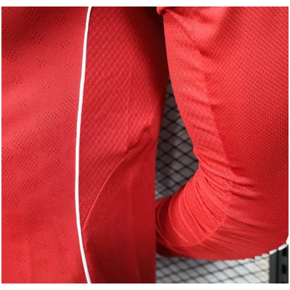 Liverpool Home Player Jersey 2025/26 - Long Sleeve