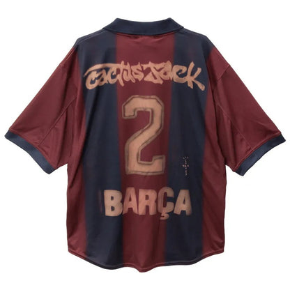 Travis Scott x FC Barcelona Retro 2000/01 Home Skeleton