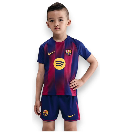 Kids Barcelona Home Kit 2025/26