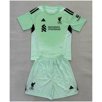 Kids Liverpool Goalkeeper Kit 2025/26