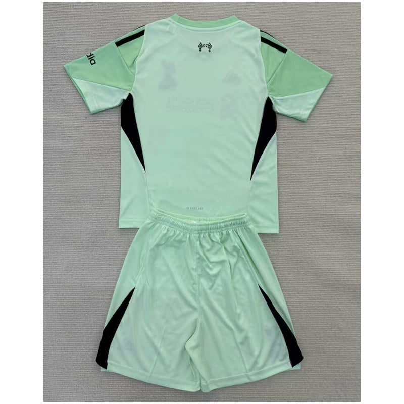 Kids Liverpool Goalkeeper Kit 2025/26