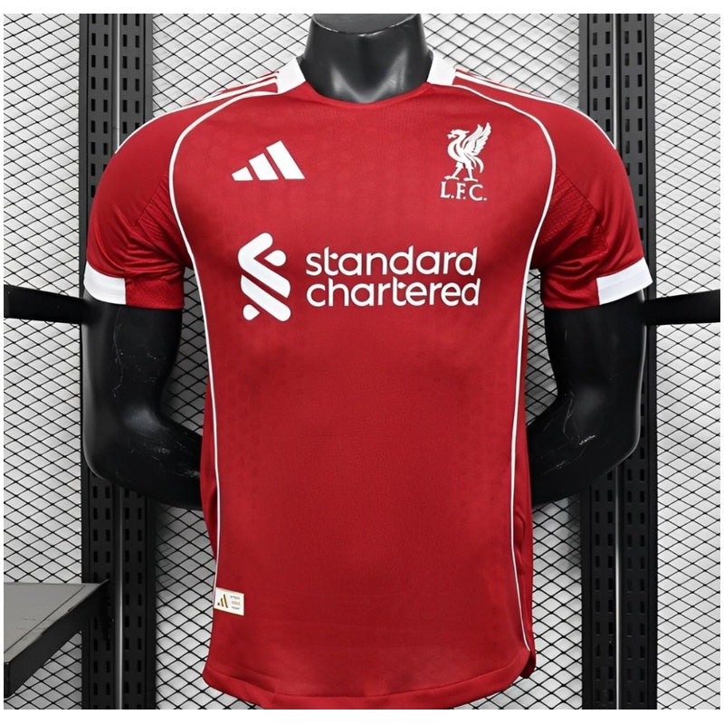 Liverpool Player Jersey Home 2025/26