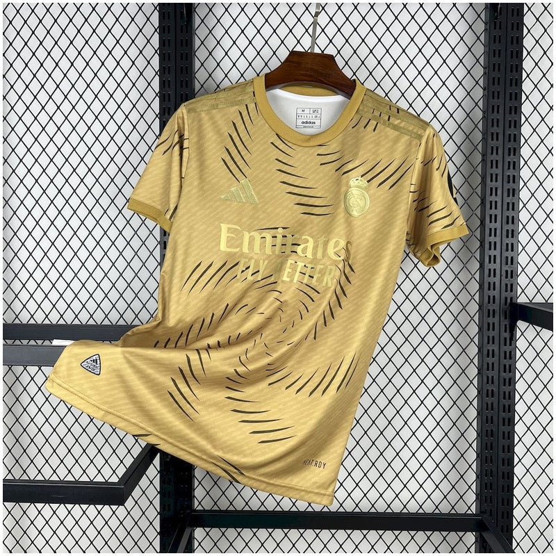 Real Madrid 2025/26 Training Gold Jersey