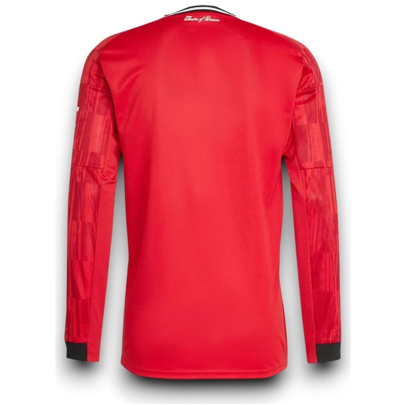 Manchester United Home Jersey 2025/26 - Long Sleeve