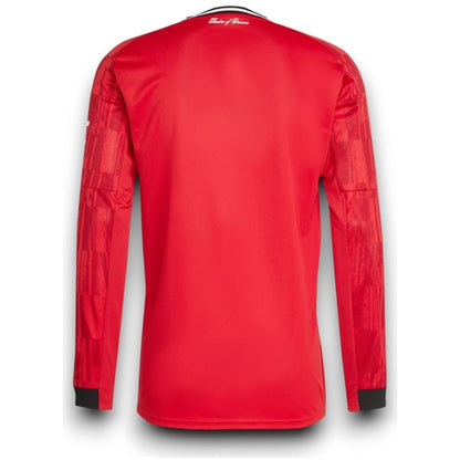Manchester United Player Home Jersey 2025/26 - Long Sleeve