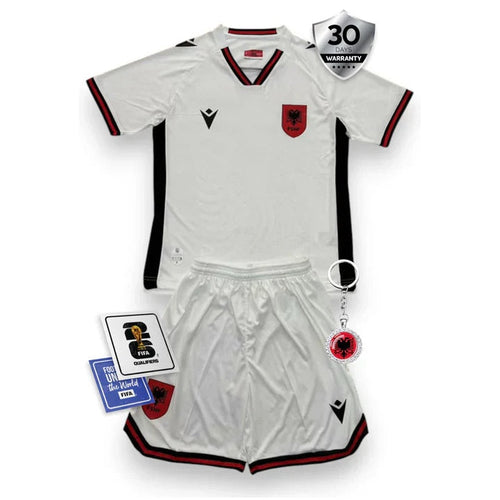 Kids Albânia Away Kit 2025/26