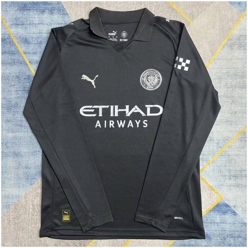 Manchester City Away Jersey 2025/26 Long Sleeve