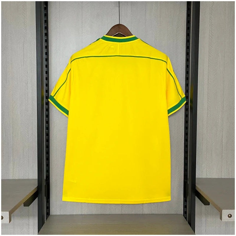 Brazil Retro 1998 Home Jersey