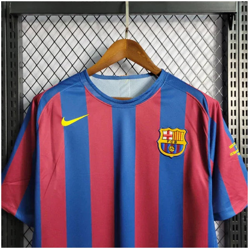 RONALDINHO #10  Barcelona Retro Jersey Home 2006/2007