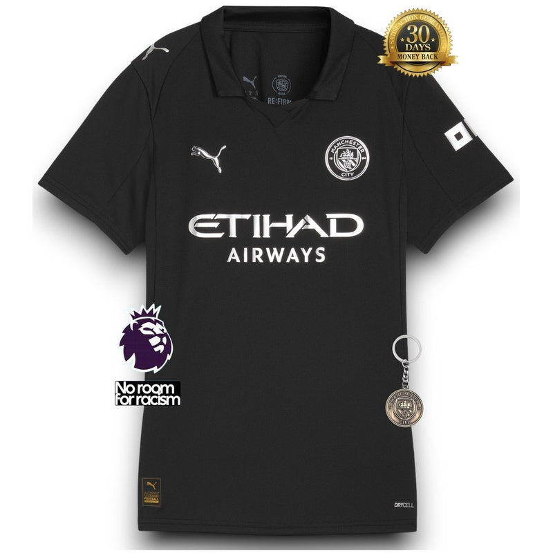 Manchester City Away Jersey 2025/26 - Women's