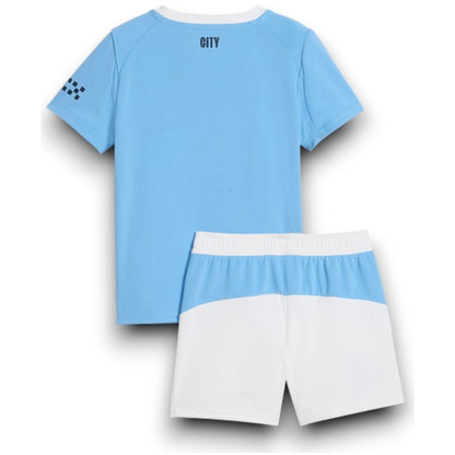 Kids Manchester City Home Kit 2025/26