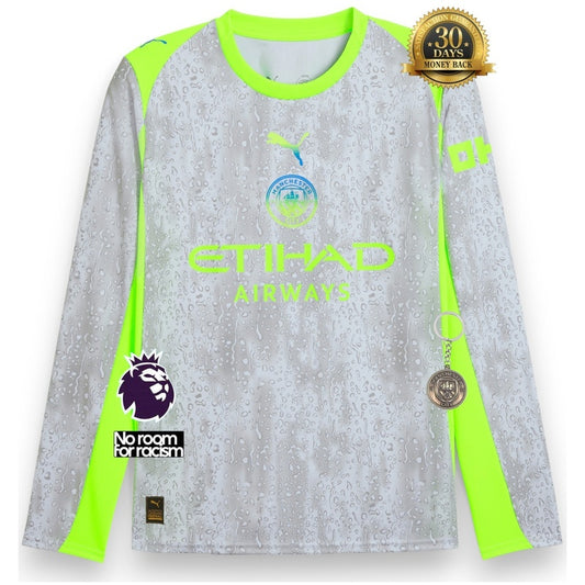 Manchester City Third Jersey 2025/26 Long Sleeve