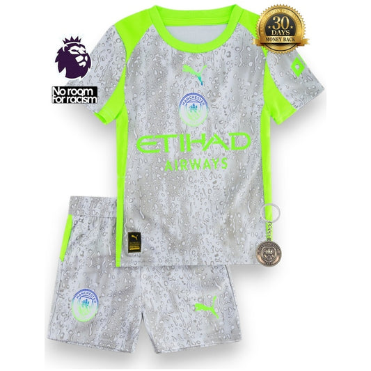 Kids Manchester City Third Kit 2025/26