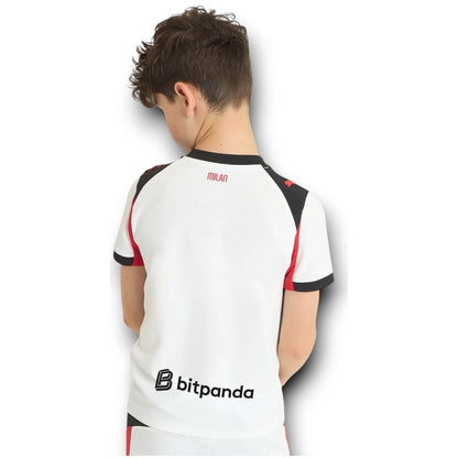 Kids AC Milan Away Kit 2025/26