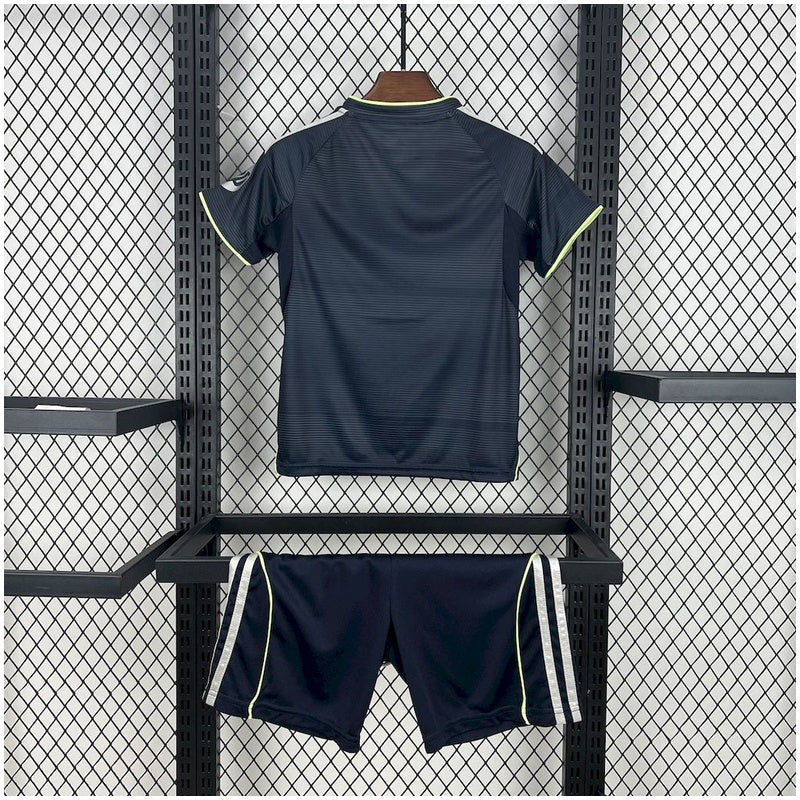 Real Madrid 2025/26 Away Kids Kit