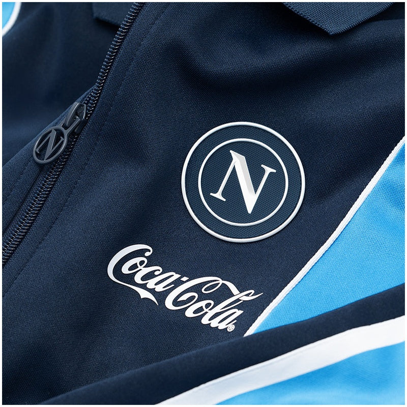 SSC Napoli Dark Blue Euro Anthem Jacket 2025/2026