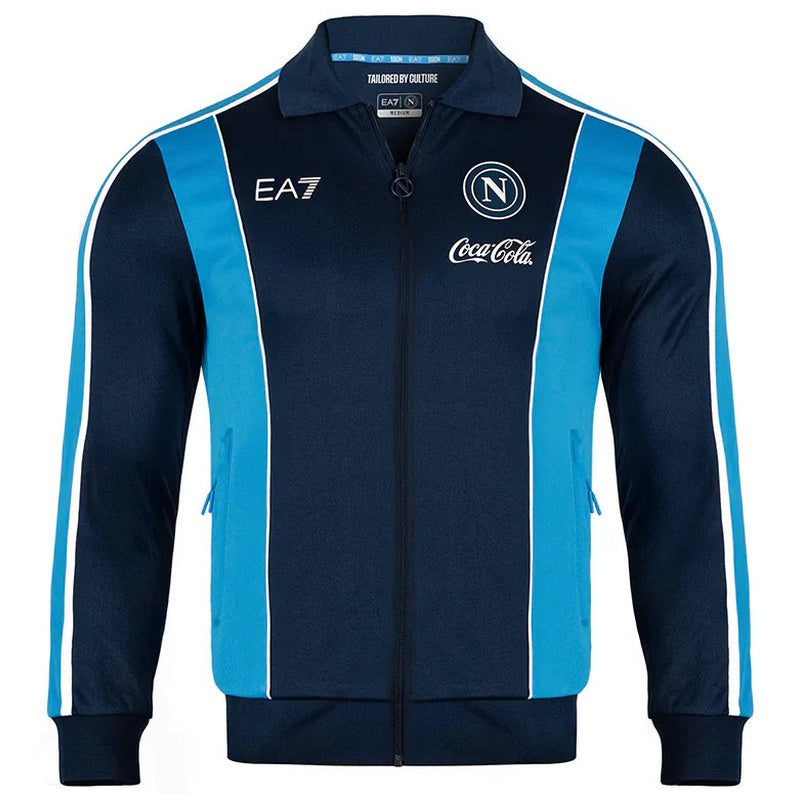 SSC Napoli Dark Blue Euro Anthem Jacket 2025/2026