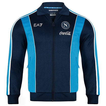 SSC Napoli Dark Blue Euro Anthem Jacket 2025/2026