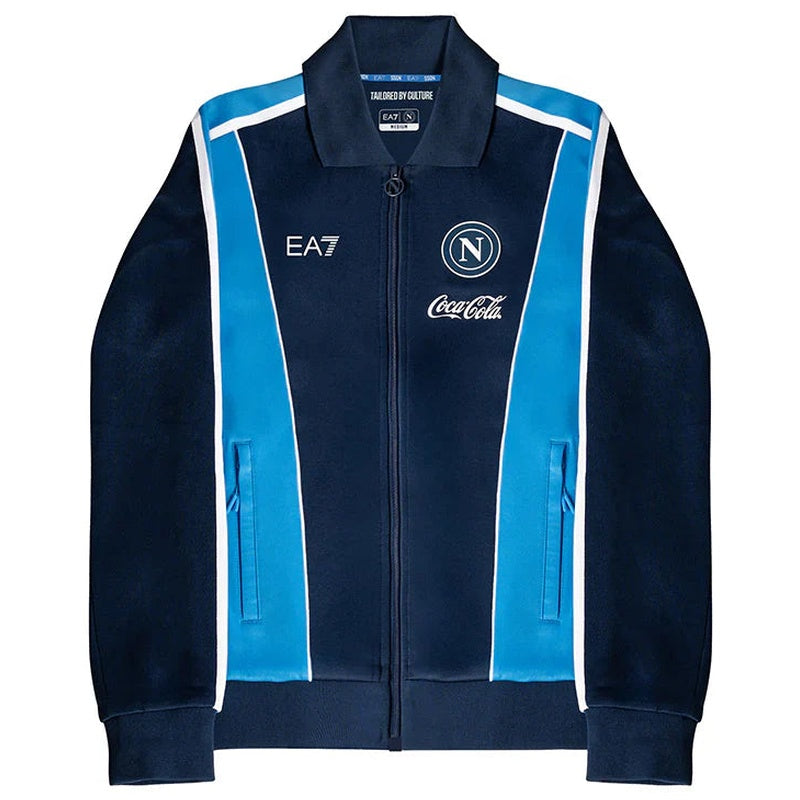 SSC Napoli Dark Blue Euro Anthem Jacket 2025/2026