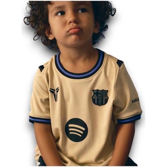 Kids Barcelona x Kobe Bryant Away Kit 2025/26