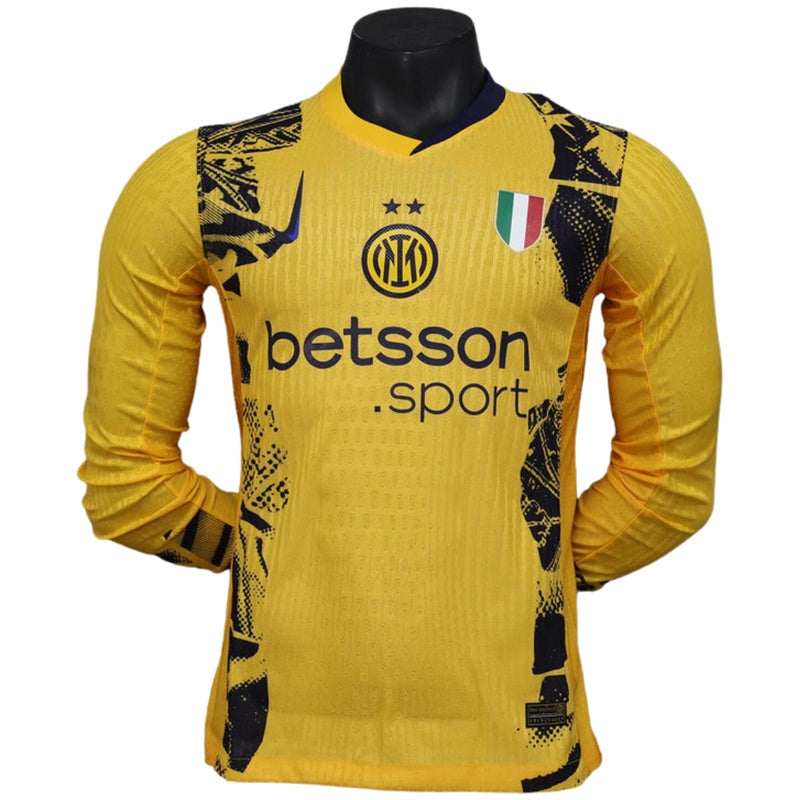 Inter Milan Third 2024/2025 Player Jersey - Long Sleeve