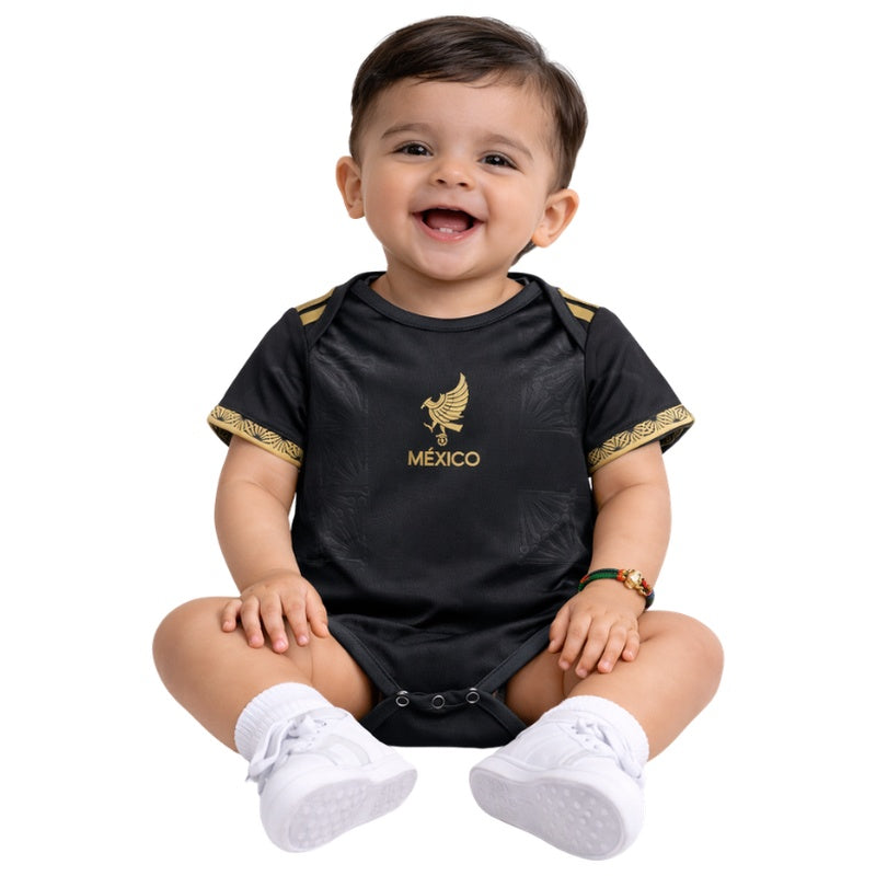 Mexico Baby Jersey 25/26 Black Gold