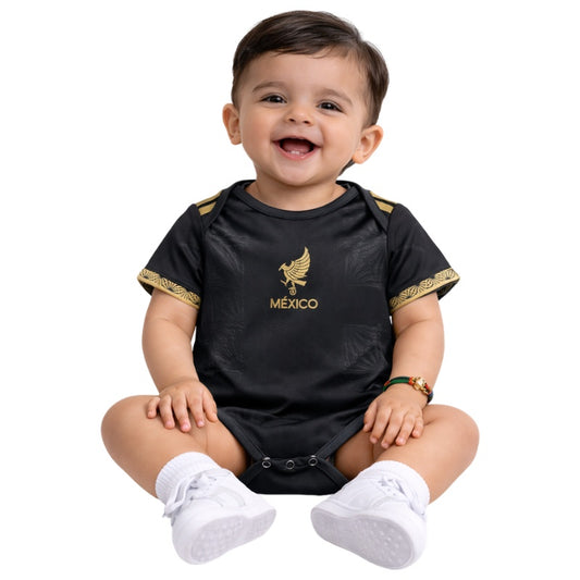 Mexico Baby Jersey 25/26 Black Gold