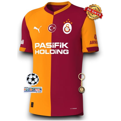 Galatasaray Home Jersey 2025/26 - With Sponsors