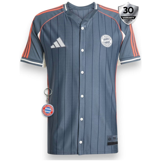 Bayern Munich US Pack Full-Button Baseball Jersey