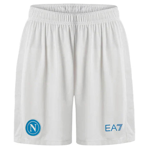 SSC Napoli White Match Shorts 2025/2026