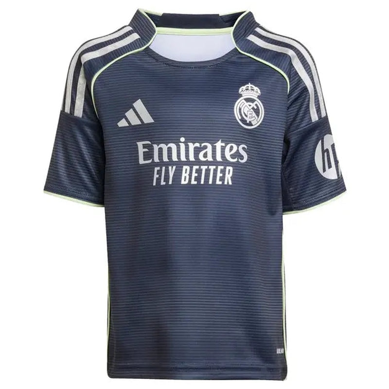 Real Madrid 2025/26 Away Kids Kit